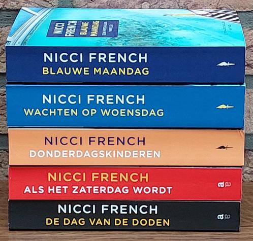 5 Boeken - Nicci French - Frieda Klein - Als nieuw - € 7/B, Boeken, Thrillers, Zo goed als nieuw, Amerika, Ophalen of Verzenden