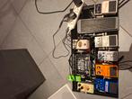 volledig pedaltrain met effecten zonder wah,tuner,e ns1, Muziek en Instrumenten, Ophalen, Gebruikt