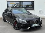 MERCEDES C63S AMG V8 - LICHTE VRACHT - PANO - CAMERA, Automaat, Achterwielaandrijving, 375 kW, Zwart