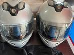 Set helmen maat L & M incl 1 handfree set, Ophalen, Gebruikt