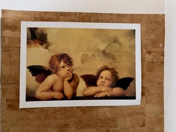 De engeltjes van Rafaël poster 92 cm x 66 cm beschikbaar voor biedingen