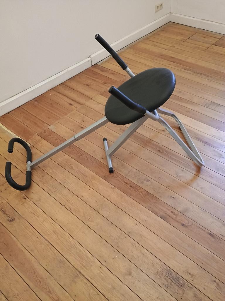 Ab chair buikspieren, Ophalen