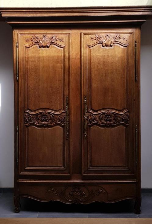 Armoire de mariée normande ancienne, Antiquités & Art, Antiquités | Meubles | Armoires, Enlèvement