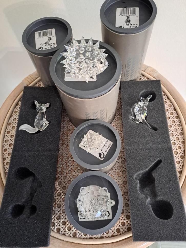 Lot Swarovski beeldjes, Verzamelen, Swarovski, Zo goed als nieuw, Ophalen