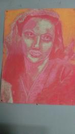 tekening judy Garland, Antiek en Kunst, Kunst | Schilderijen | Modern, Ophalen of Verzenden