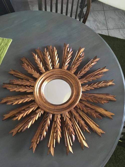 antieke spiegel, Antiek en Kunst, Antiek | Spiegels, 50 tot 100 cm, 100 tot 150 cm, Rond, Ophalen