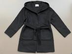 Jas met capuchon zwart wol Zara 164, Kinderen en Baby's, Meisje, Ophalen of Verzenden, Zo goed als nieuw, Zara Girls