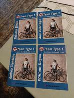 4 Wielerkaarten : Team Type 1 / 2011, Verzenden, Zo goed als nieuw, Poster, Plaatje of Sticker