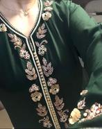 Te koop een groene kaftan takchita ., Kleding | Dames, Ophalen of Verzenden, Zo goed als nieuw