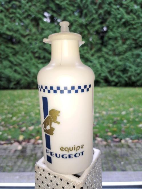 Bidon Vintage Équipe Peugeot Vélo Peugeot Racing Team, Verzamelen, Merken en Reclamevoorwerpen, Zo goed als nieuw, Overige typen