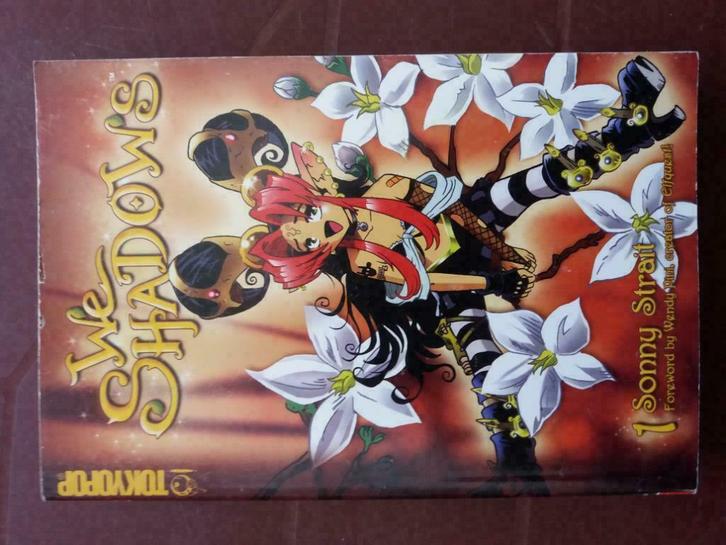 Anime boekje Manga The shadows Sonny Strait Engelstalig, Boeken, Strips | Comics, Zo goed als nieuw, Eén comic, Japan (Manga)
