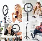 LED Ring Light/Studio lamp 26cm met Verstelbaar Statief NEW, Ophalen of Verzenden, Nieuw