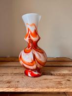 Retro opzline vaas Vetreria Barbieri empoli Moretti, Antiek en Kunst, Ophalen of Verzenden