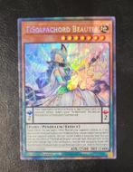 Yugioh tisolfachord beautia 1st edition collector's rare, Comme neuf, Enlèvement ou Envoi