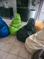 Zitzak Leather Look Nieuw!, Huis en Inrichting, Zitzakken, Ophalen, Nieuw, Beige, Zitzak