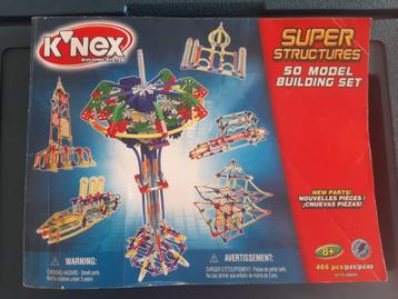 Knex Super Structures, bouwset 50 modellen beschikbaar voor biedingen