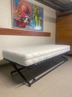 1 persoonsbed + matras & donsdekens, Huis en Inrichting, Ophalen, 90 cm, Eenpersoons, Zwart