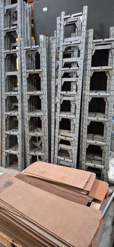 Rekken 40m, Articles professionnels, Aménagement de Bureau & Magasin | Entrepôt, Rayonnage & Stockage, Enlèvement