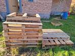 9 (Euro)palletten, Doe-het-zelf en Bouw, Hout en Planken, Ophalen, Gebruikt, Minder dan 200 cm, Pallet