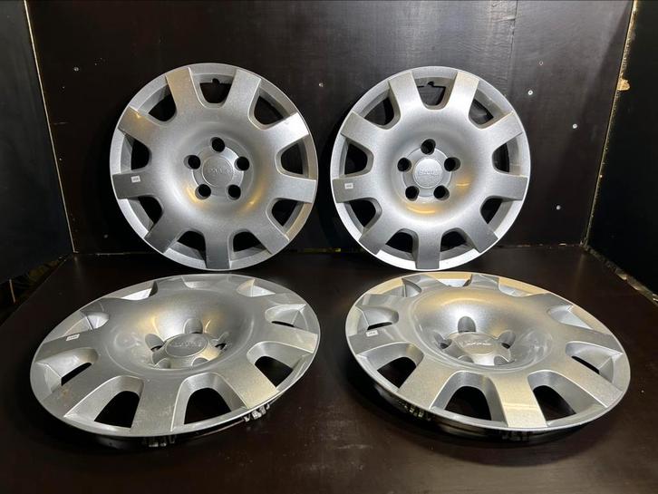 4 Saab 9-3 en 9-5 16" wieldoppen, Auto diversen, Wieldoppen, Gebruikt, Ophalen of Verzenden