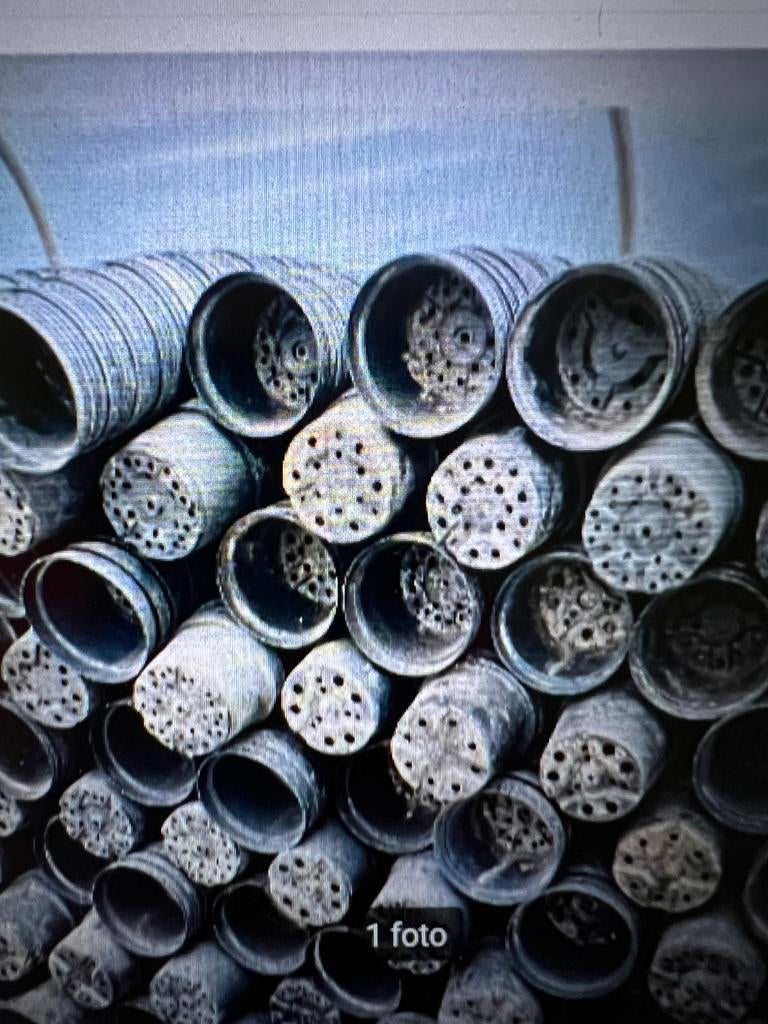 kweekpotten, Tuin en Terras, Bloempotten, Gebruikt, Kunststof, Rond, Ophalen