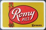 1 Speelkaart Romy Pils, Ophalen of Verzenden