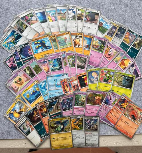 Paldea Evolved bundel (65 kaarten) incl. 13 Rare Holo’s, Hobby en Vrije tijd, Verzamelkaartspellen | Pokémon, Zo goed als nieuw