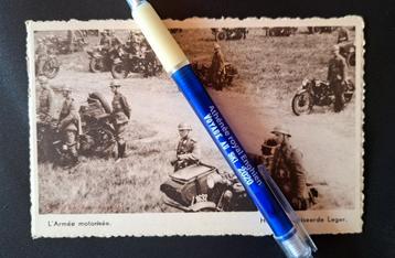 Carte postale ABBL MAI 40 mobilisation 1939 moto side car, Enlèvement ou Envoi