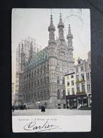 Postkaart Leuven Louvain Stadhuis, Verzamelen, Ophalen of Verzenden, Voor 1920, Gelopen, Vlaams-Brabant