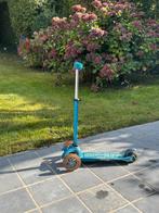 Micro Mini Deluxe blauwe kinderscooter, Fietsen en Brommers, Ophalen, Zo goed als nieuw
