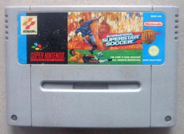 International Superstar Soccer Deluxe voor de Super Nintendo beschikbaar voor biedingen