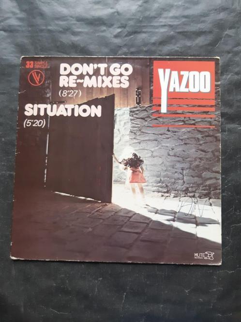 YAZOO "Don't Go" maxi LP singel (1982), Cd's en Dvd's, Vinyl | Pop, Gebruikt, 1980 tot 2000, 12 inch, Ophalen of Verzenden