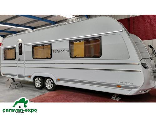 TABBERT PUCCINI 650TD PROFI, Caravans en Kamperen, Caravans, Bedrijf, tot en met 4, 1500 - 2000 kg, Tabbert, 7 tot 8 meter