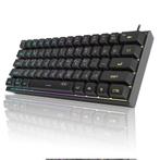MageGee TS91 (60%), Computers en Software, Ophalen, Gaming toetsenbord, Nieuw, Qwerty
