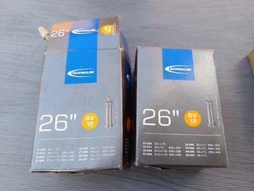 2x binnenband Schwalbe 26 inch DV12 VENTIEL beschikbaar voor biedingen