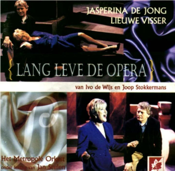 Lang leve de opera -Jasperina de Jong & Lieuwe Visser, Cd's en Dvd's, Cd's | Filmmuziek en Soundtracks, Zo goed als nieuw, Ophalen of Verzenden