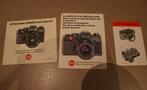 Leica, Leitz Document, information, instruction Leica R3, Enlèvement ou Envoi, Comme neuf, Reflex miroir, Leica