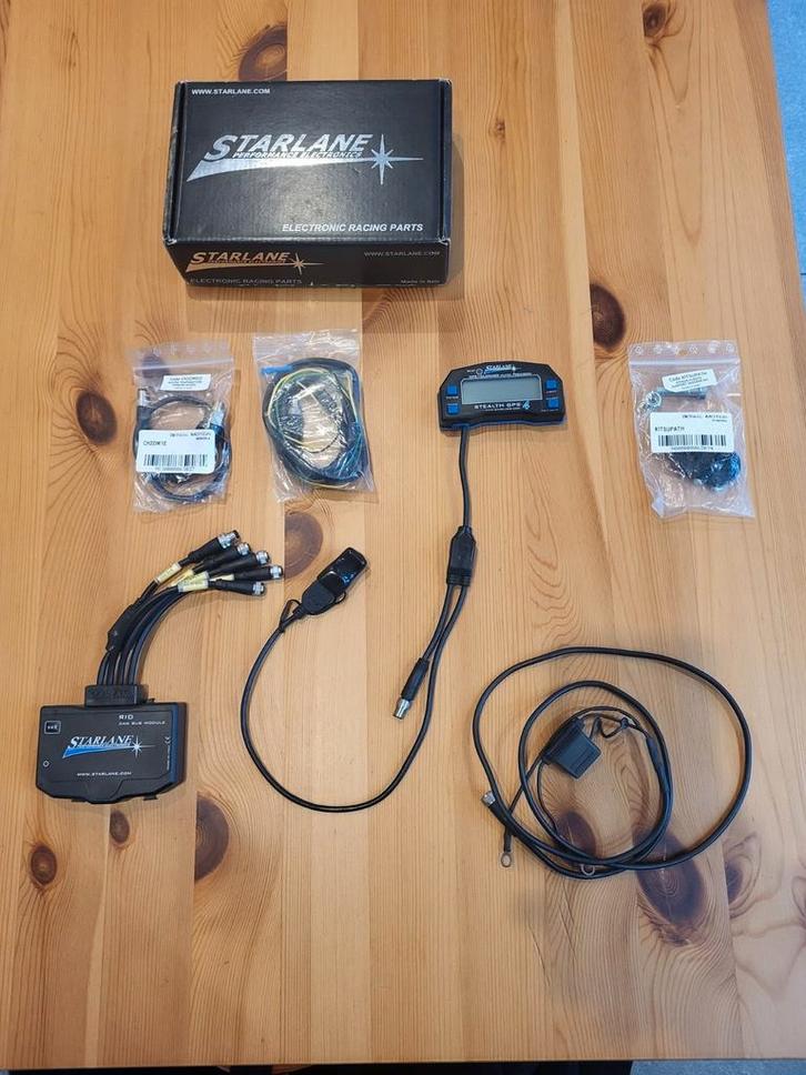 Starlane laptimer met rid module, Motoren, Accessoires | Overige, Zo goed als nieuw, Ophalen of Verzenden