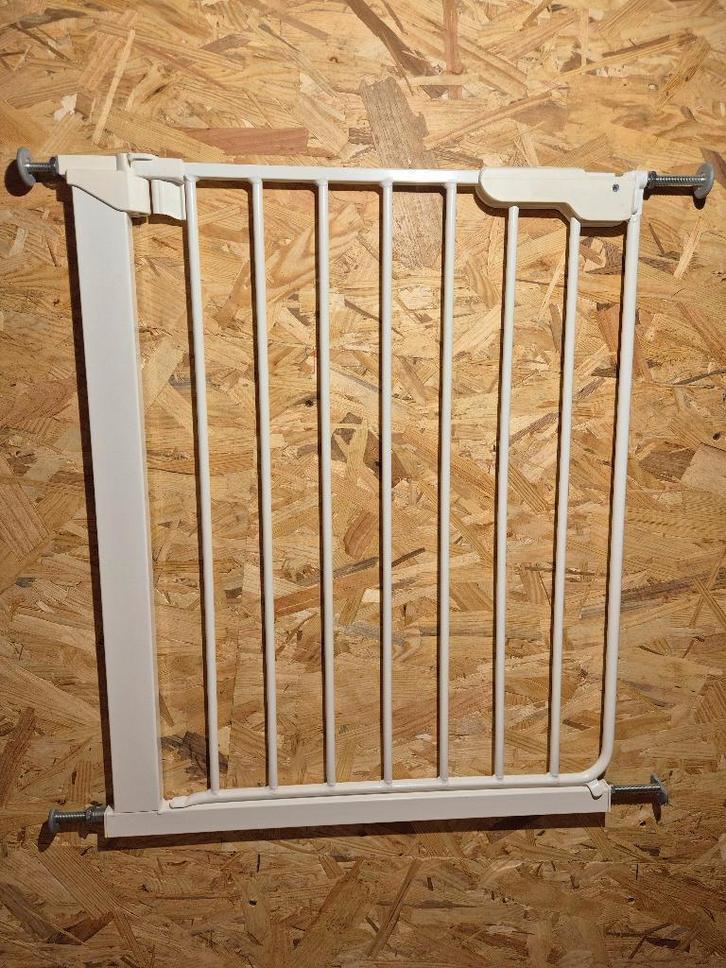 BabyDan SlimFit Traphekje - Wit (Klemhekje), Kinderen en Baby's, Traphekjes, Gebruikt, Klemhekje, Ophalen