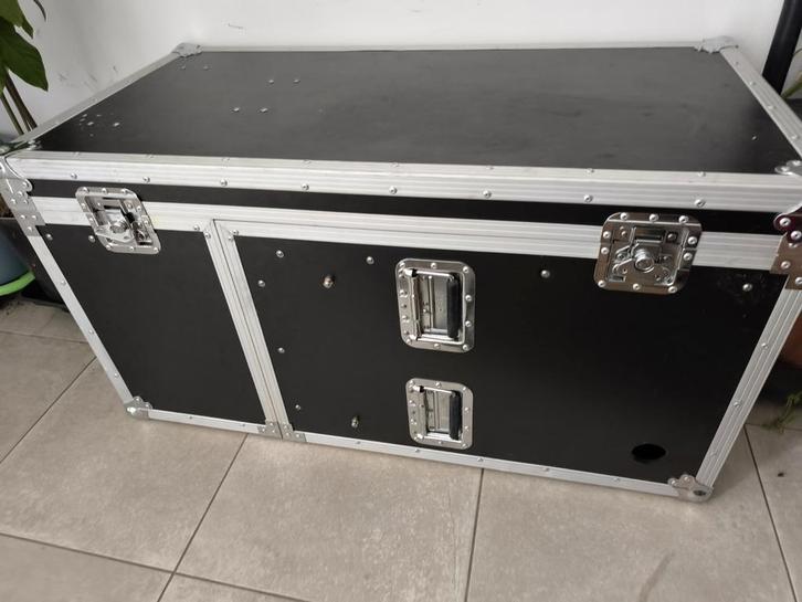 Koffer Flight case stevige transport kiest aluminium/hout, Muziek en Instrumenten, Behuizingen en Koffers, Ophalen