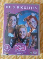 DVD van K3 De 3 Biggetjes Musical studio 100, Cd's en Dvd's, Vanaf 6 jaar, Ophalen, Gebruikt, Film