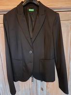 United Colors of Benetton - blazer - maat 42, Kleding | Dames, Jasjes, Kostuums en Pakken, Zwart, Maat 42/44 (L), Nieuw, Ophalen of Verzenden