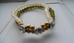 Bracelets perles rose et vert, Ophalen, Nieuw, Groen