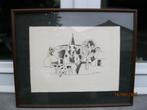 Gustave de Smet ets, Antiek en Kunst, Kunst | Etsen en Gravures, Ophalen