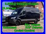 Mercedes-Benz Sprinter 317 39500€+BTW Trekhaak3500KG Camera, Auto's, Monovolume, Zwart, Bedrijf, Diesel