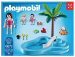 Playmobil 6673 kinderzwembad met inrichting, Kinderen en Baby's, Ophalen of Verzenden, Gebruikt, Complete set