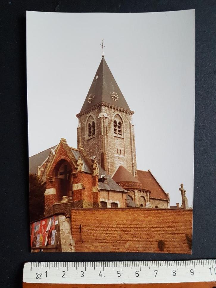 Foto Sint-Denijs ( Zwevegem ) Kerk 1983, Verzamelen, Foto's en Prenten, Zo goed als nieuw, Foto, Gebouw, 1980 tot heden, Ophalen of Verzenden