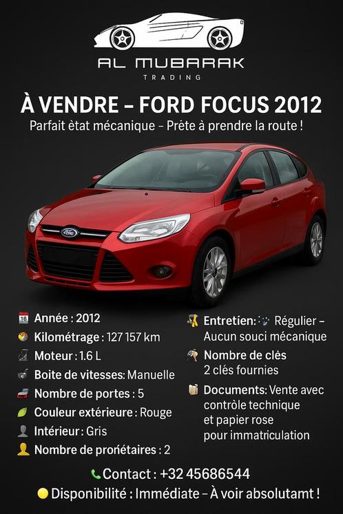 FORD FOCUS, Auto's, Ford, Particulier, Focus, ABS, Airbags, Airconditioning, Bluetooth, Climate control, Cruise Control, Elektrische ramen