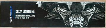TitanWolf RGB gaming mouse pad beschikbaar voor biedingen