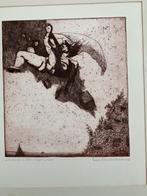 Marc Vanderleenen - ets, Antiek en Kunst, Kunst | Etsen en Gravures, Ophalen of Verzenden